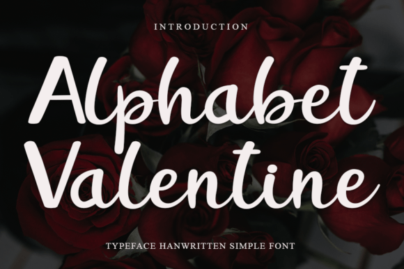 Alphabet Valentine: A Charming Script Font for Makers