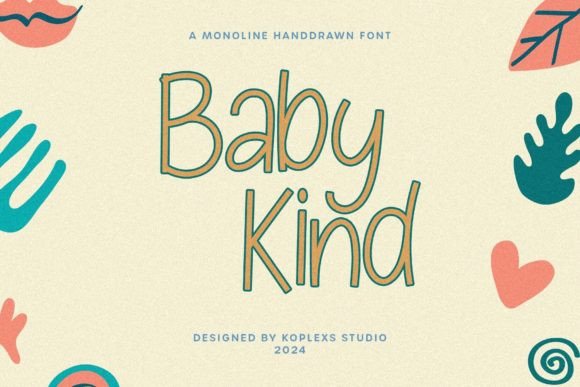 Baby Kind: A Quirky Handwritten Font for Digital Projects