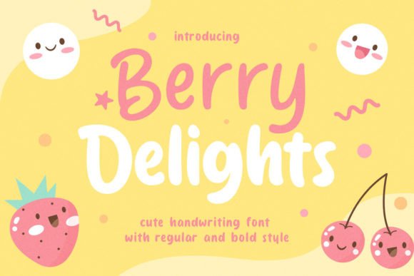 Berry Delight: A Versatile Font for Engaging Campaigns