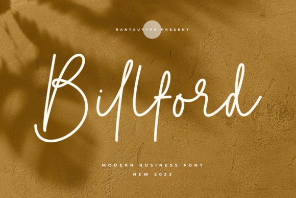 Billford: The Modern Font That Sharpens Your Campaign Message