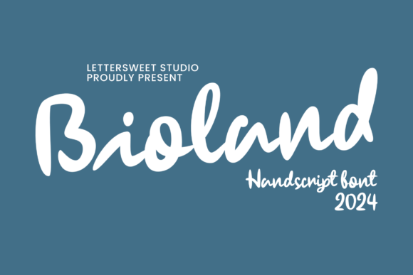 Bioland: The Handwritten Script Font That Shapes Campaigns