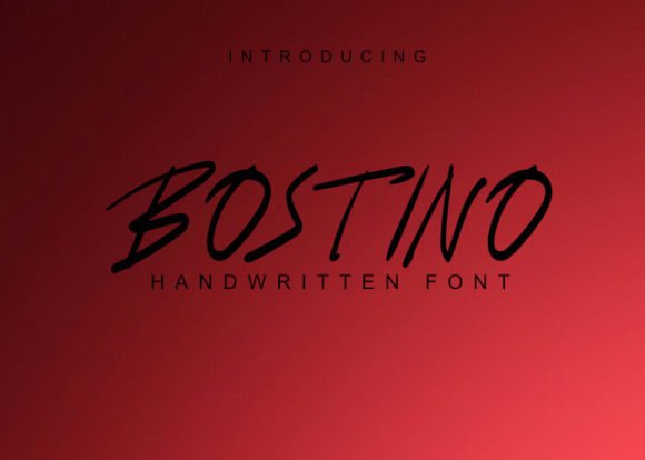 Bostino Font: The Handwritten Style Your Craft Projects Need