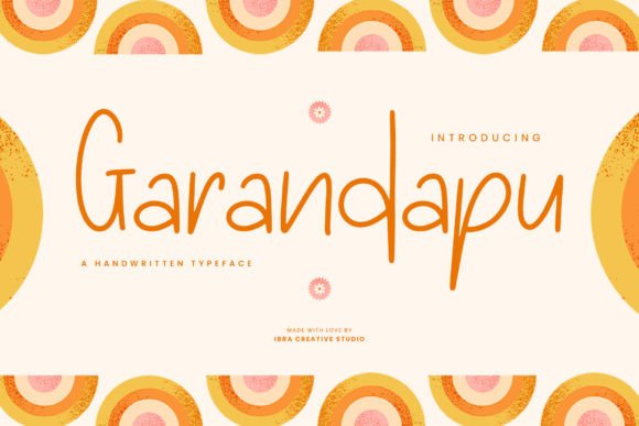 Bring Charm to Your Creations with Garandapu Font