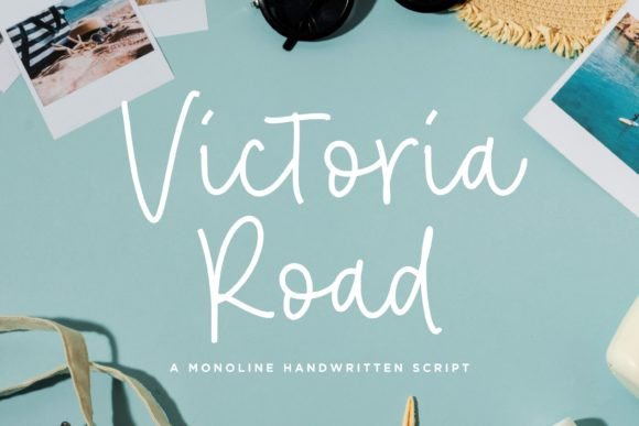 Bringing Graceful Creativity to Life with the Victoria Road Font