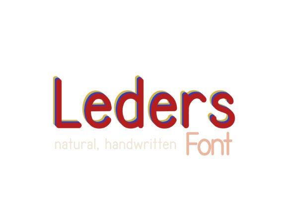 Discover Leders: A Handwritten Font for Editorial Charm