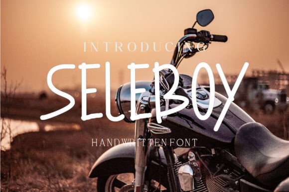 Enhance Your Brand with Seleboy: A Versatile Handwritten Font