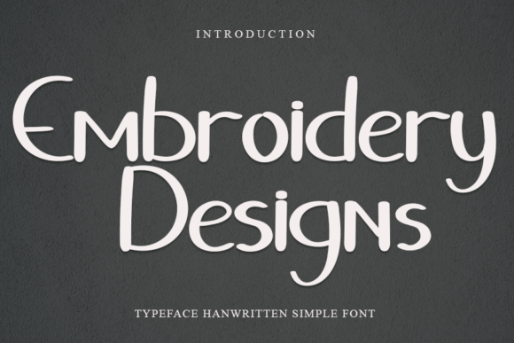 Enhance Your Web Design with Embroidery Designs Font