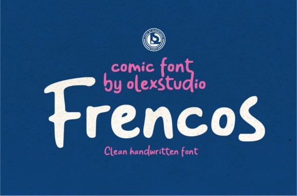 Frencos: The Comic Font for Dynamic Digital Design