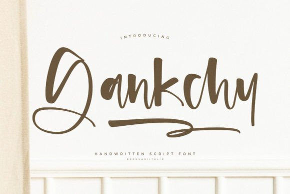Gankchy: A Font That Turns Your Words into Elegant Gestures