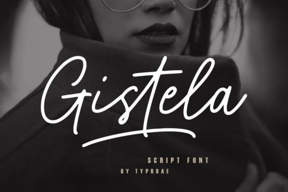 Gistela: A Handwritten Script Font for Elegant Web Design