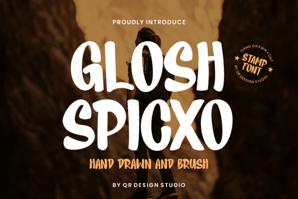 Glosh Spicxo: A Handwritten Font Made for Crafters