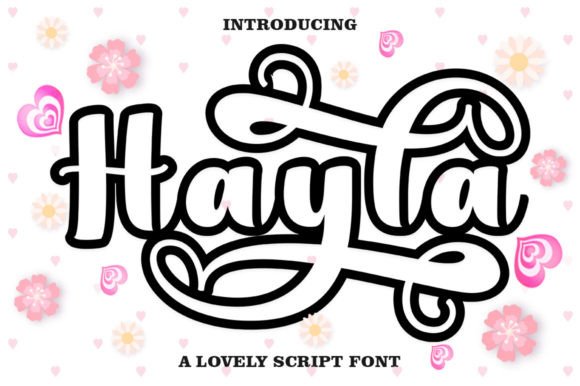 Hayla Outline: The Crafting Font for Distinctive Projects
