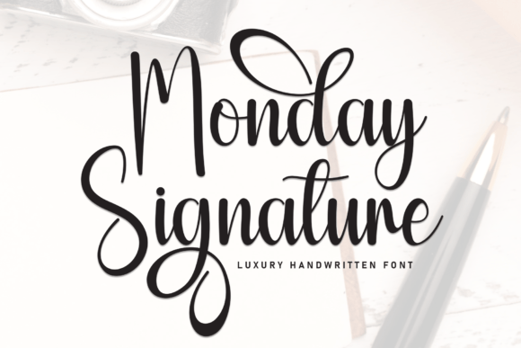 Monday Signature: A Font Designed for Editorial Elegance