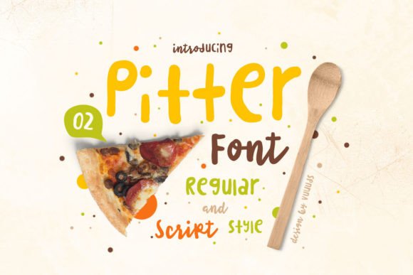 Pitter: A Casual Script Font for Authentic Web Design