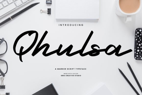 Qhulsa: A Typeface That Brings Warm Craftsmanship to Every Design