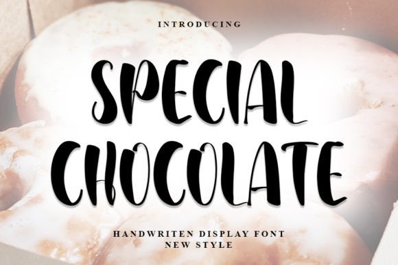 Special Chocolate: A Handwritten Font for Engaging Brand Content