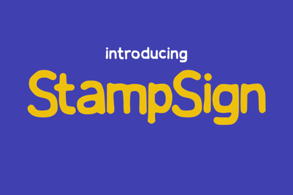 Stampsign Font Review: A Friendly Handwritten Script for Creative Brands