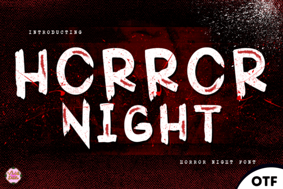 The Horror Night Typeface: A Font for Editorial Elegance