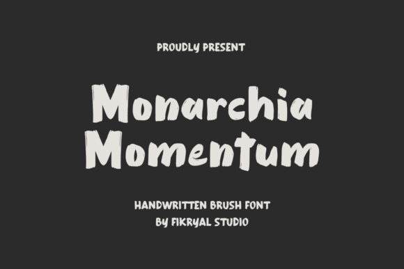 The Monarchia Momentum Font for Elegant, Consistent Branding