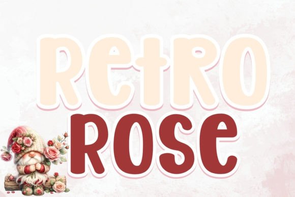 The Retro Rose Font: A Beautiful Touch for Your Business Brand