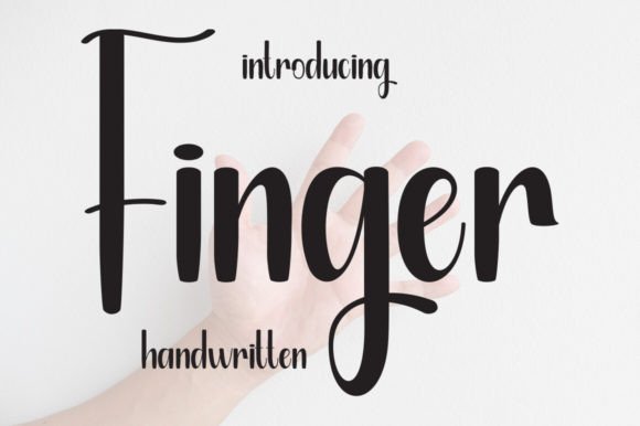 Using Finger: A Script Font for Editorial Mood and Readability