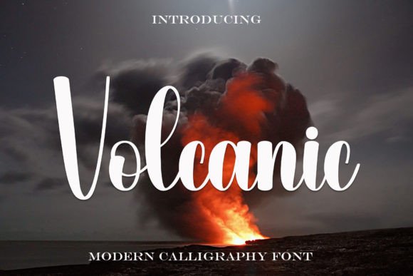 Volcanic: A Handwritten Font for Memorable Branding